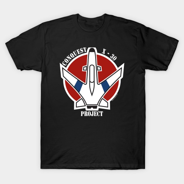 Conquest X-30 Project T-Shirt by Illustratorator